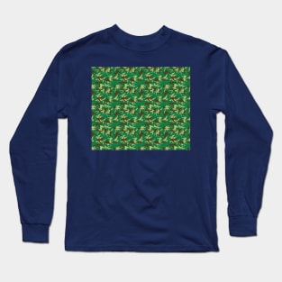 Green Camouflage Long Sleeve T-Shirt